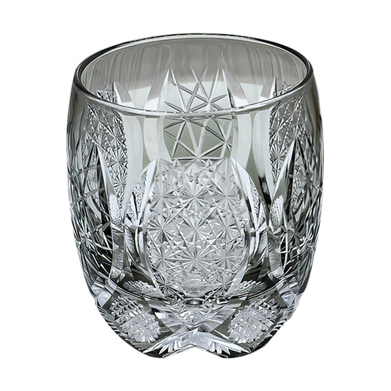 Japanese Edo Style Crystal Tumbler Elegant Drinkware
