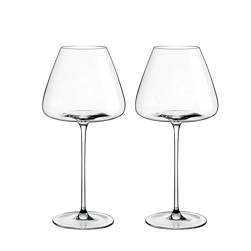 Crystal Goblet Elegant Stem Glass Drinkware