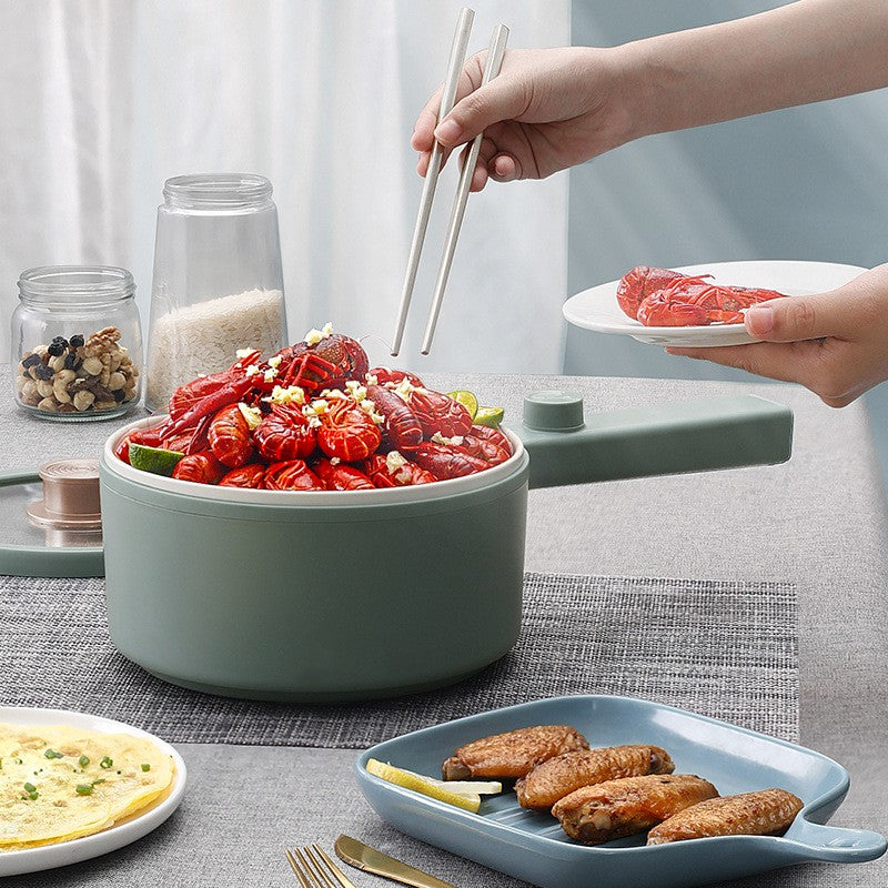 Multi-Function Electric Cooking Pot For Dormitory And Home Use