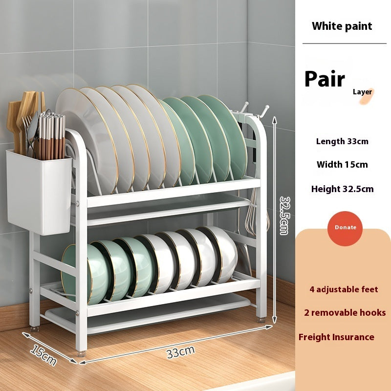 Kitchen Storage Rack Multi-Functional Organizer Shelf