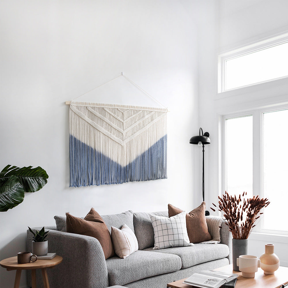 Nordic-style Handwoven Wall Tapestry For Home Decor