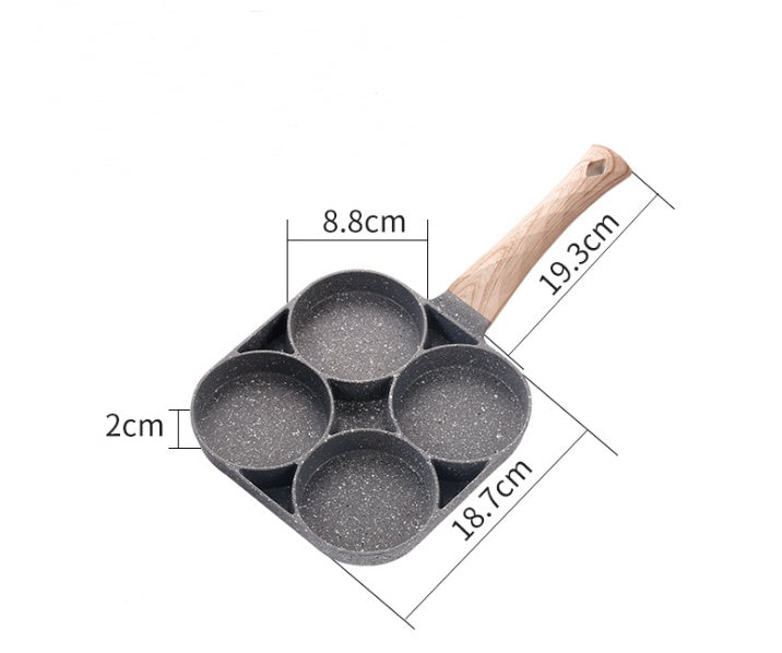 Maifan Stone Deep Frying Egg Pan Non Stick Cookware