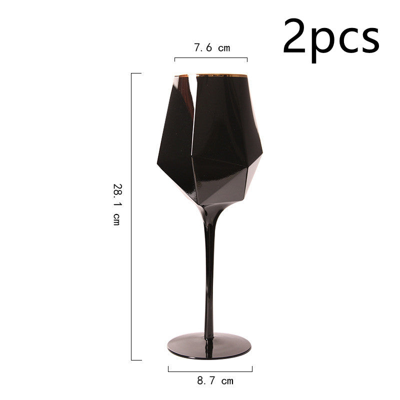 Elegant Goblet Glass For Model Room Display Decor