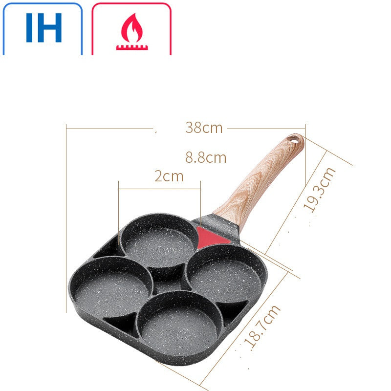 Maifan Stone Deep Frying Egg Pan Non Stick Cookware