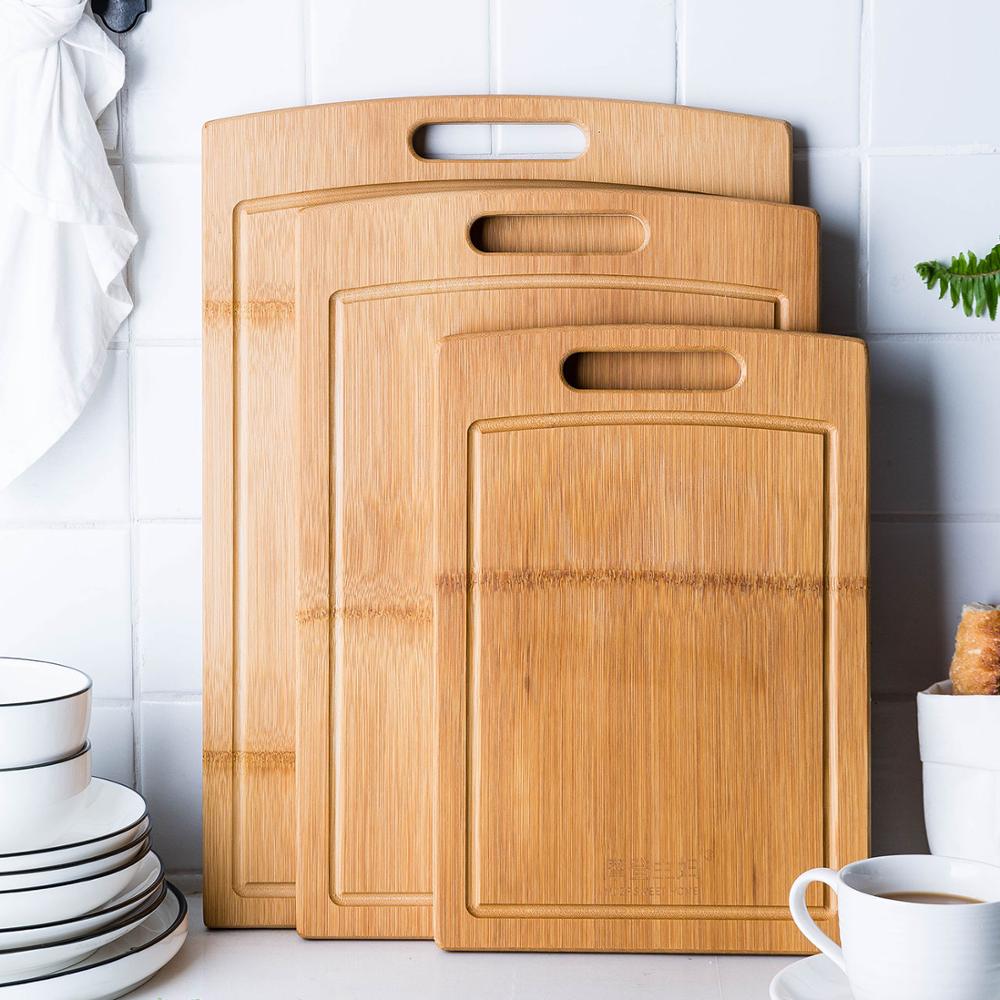 Bamboo Cutting Board For Fruit Meat And Vegetables