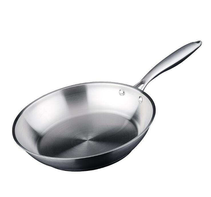 Stainless Steel Frying Pan Kitchen Cookware
