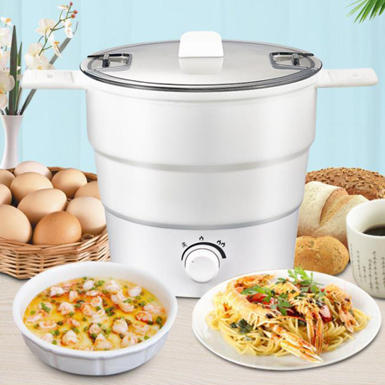 Mini Multifunctional Electric Cooker Folding Travel Rice Noodle Cooker