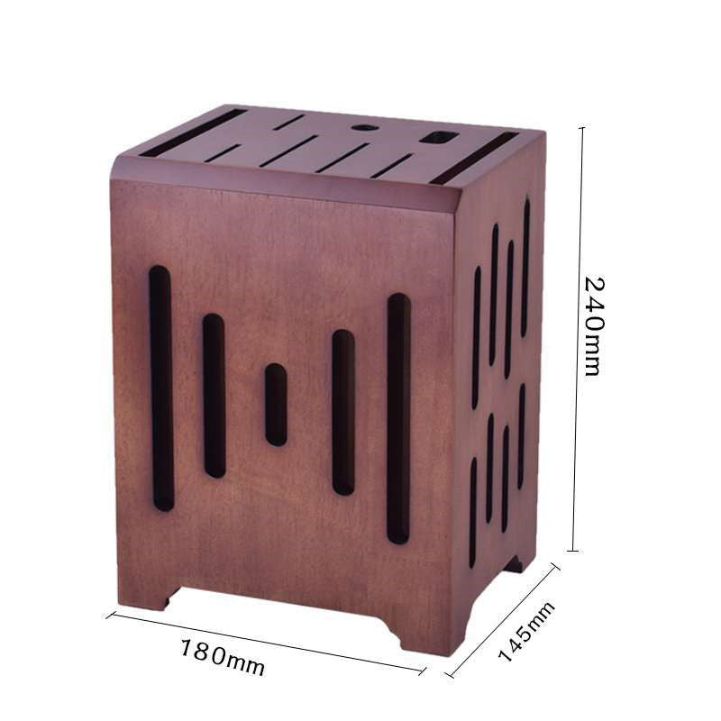 Wall Mounted Ventilated Kitchen Knife Holder Storage Rack
