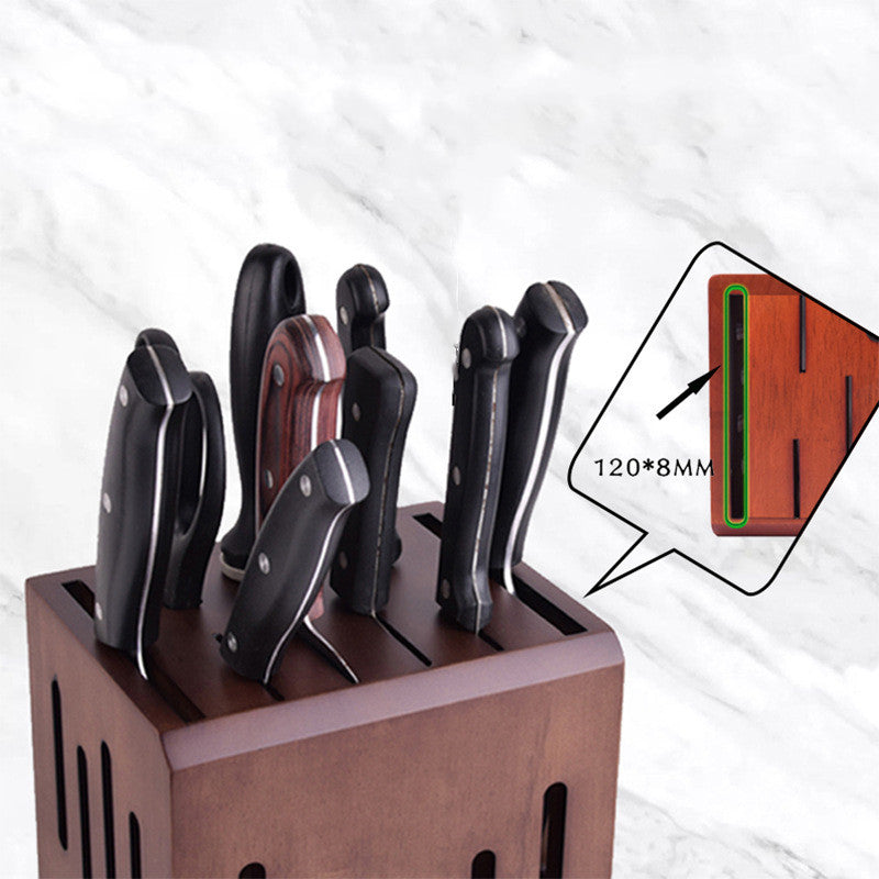 Wall Mounted Ventilated Kitchen Knife Holder Storage Rack