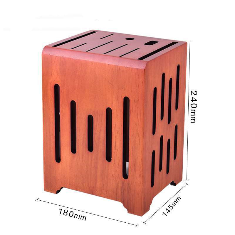 Wall Mounted Ventilated Kitchen Knife Holder Storage Rack