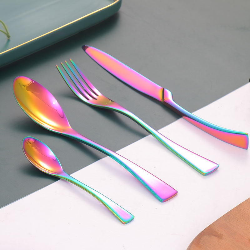 Stainless Steel Western Style Cutlery Set Dining Tableware