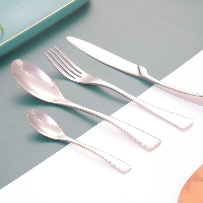 Stainless Steel Western Style Cutlery Set Dining Tableware