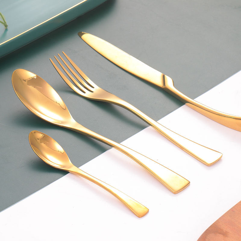 Stainless Steel Western Style Cutlery Set Dining Tableware