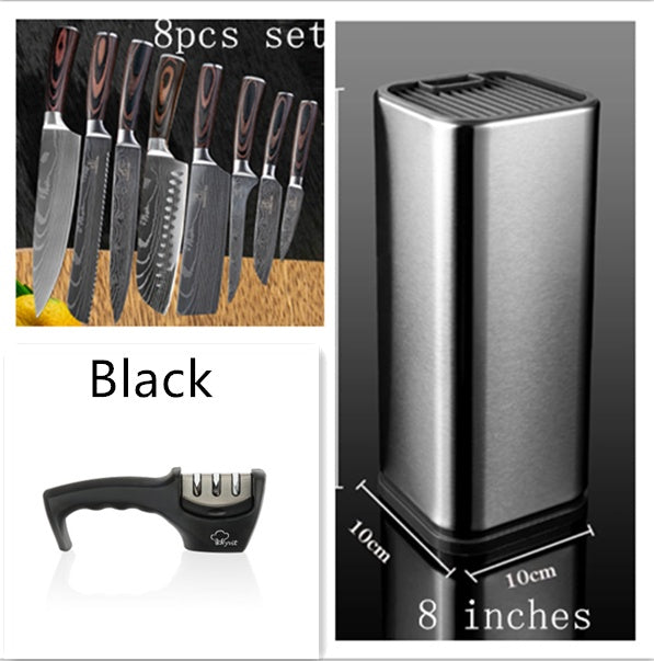 Chef Kitchen Knife Set Cleaver Slicing Meat Knife Set