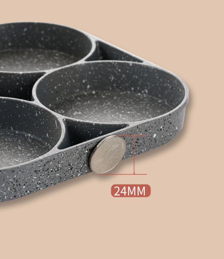 Maifan Stone Deep Frying Egg Pan Non Stick Cookware