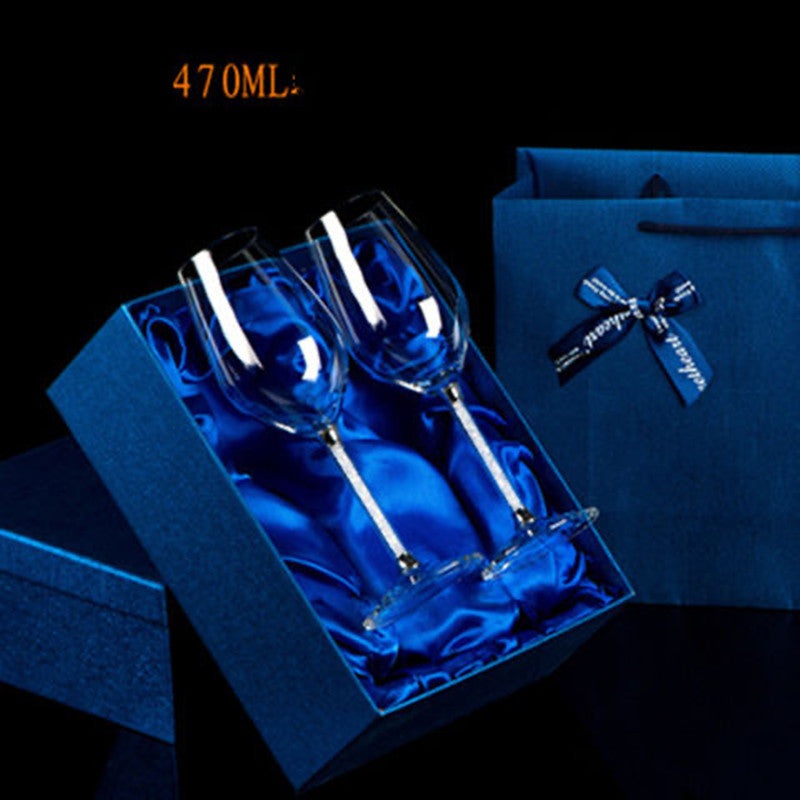 Diamond Design Lead Free Crystal Elegant Glass