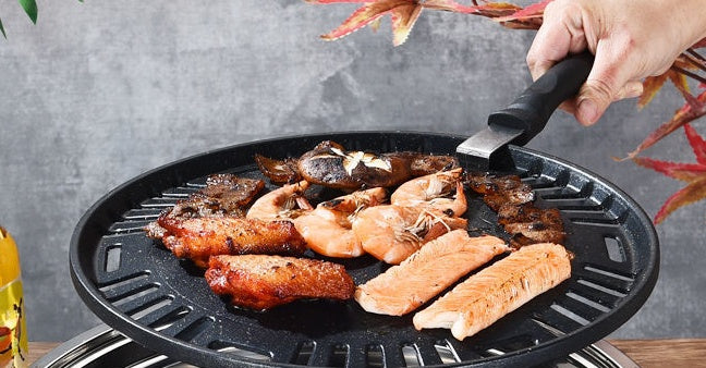 Korean Stainless Steel Charcoal BBQ Grill Commercial Outdoor Use