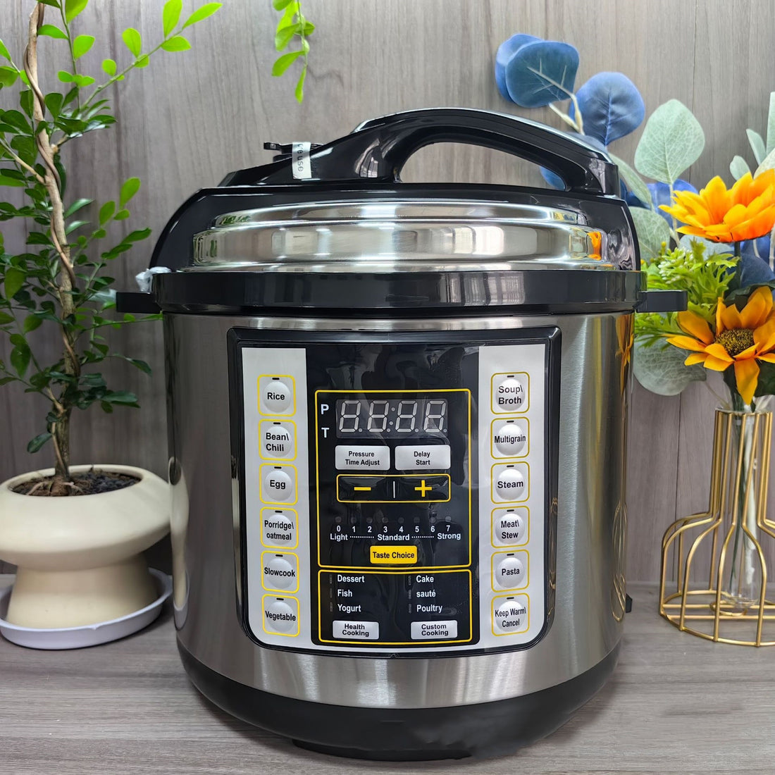 6L Electric Multi-Functional Pressure Rice Cooker Large Capacity