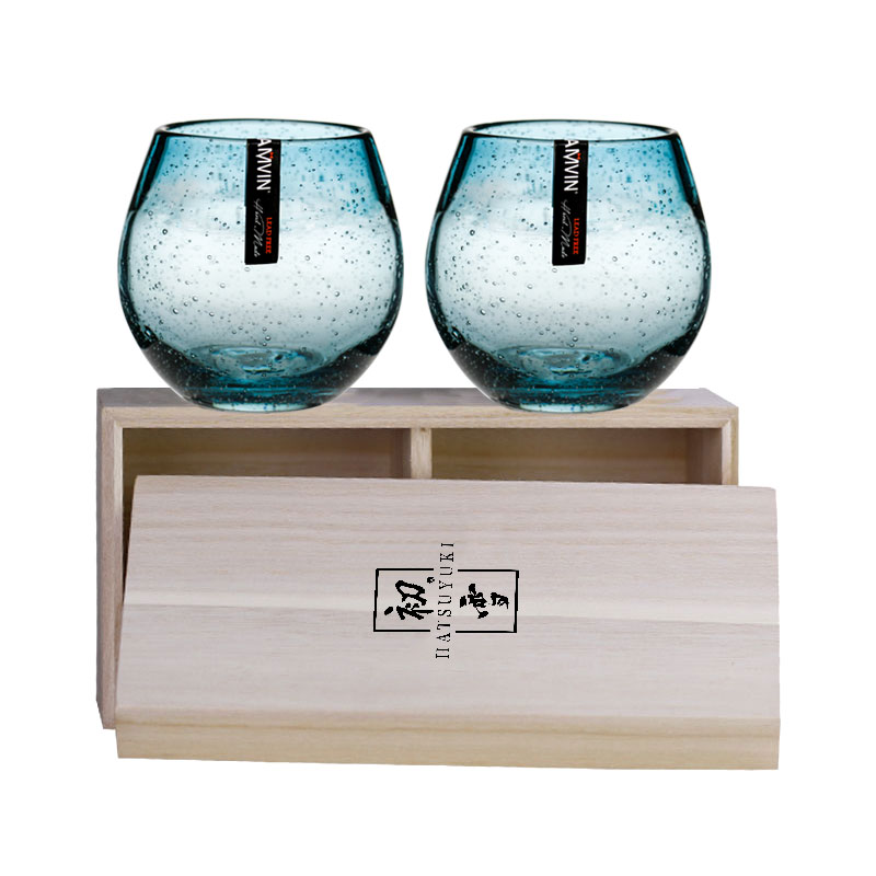 Lead-free Glass Pure Handmade Jadeite Wine Glass
