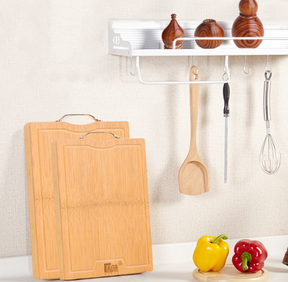 Carbonized Bamboo Kitchen Cutting Board Natural Wood Board