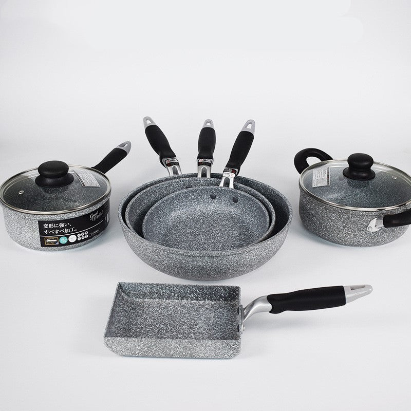 Japanese Style Maifan Stone Non Stick Frying Pan Cookware