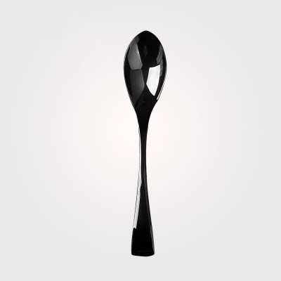 Black Stainless Steel Fork Knife Dinnerware Set Western Tableware
