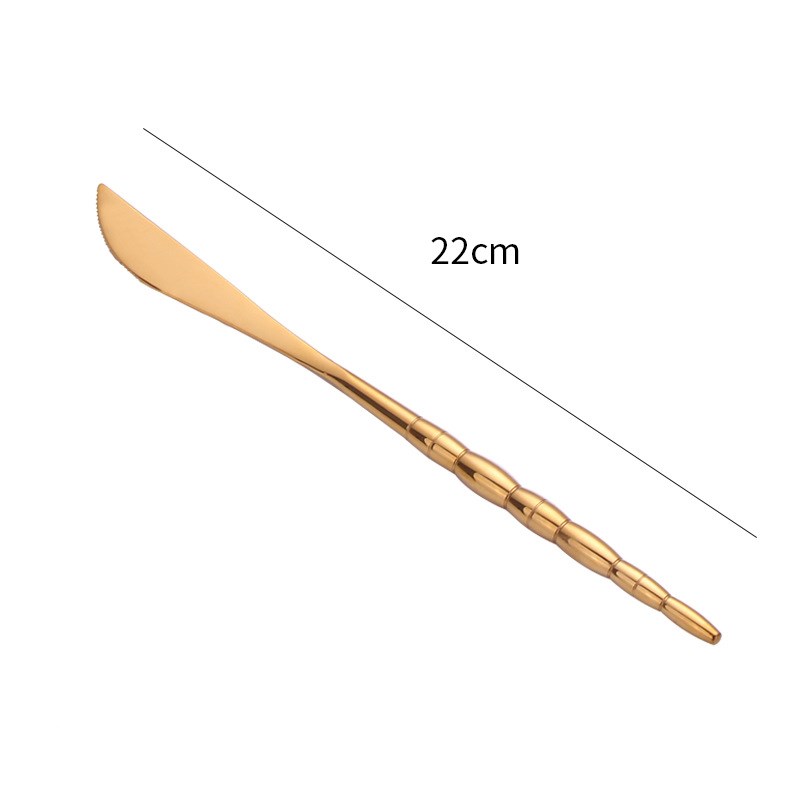 Stainless Steel Western Cutlery Set Steak Knife Spoon Tableware