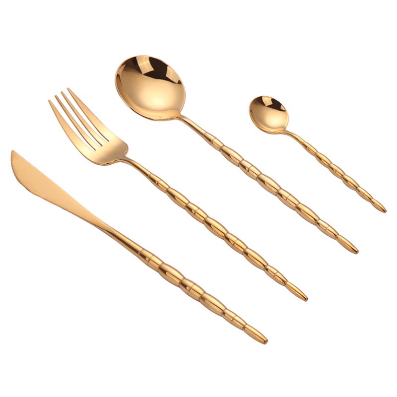 Stainless Steel Western Cutlery Set Steak Knife Spoon Tableware