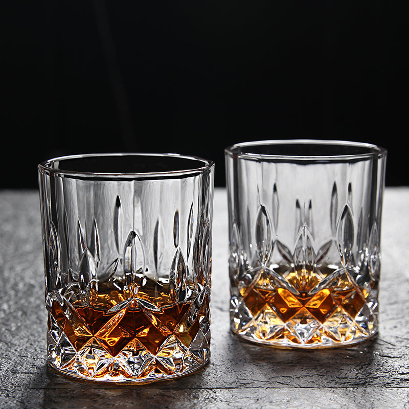 Lead Free Crystal Elegant Glass Set With Decanter Bottle 6 Piece