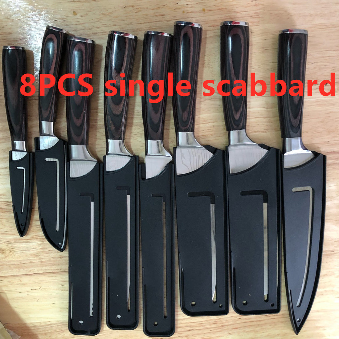 Chef Kitchen Knife Set Cleaver Slicing Meat Knife Set