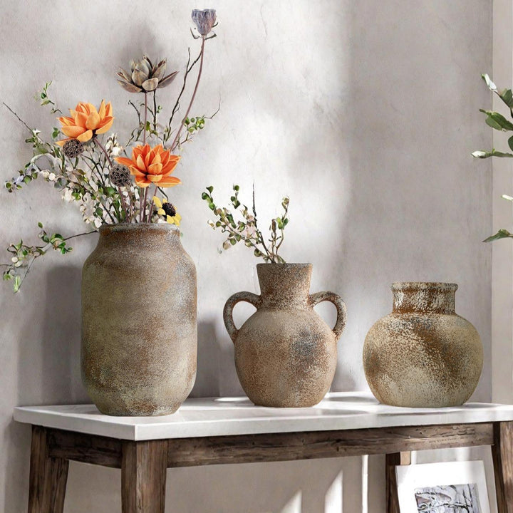 Vintage Ceramic Flower Vase Decorative Home Table Ornament