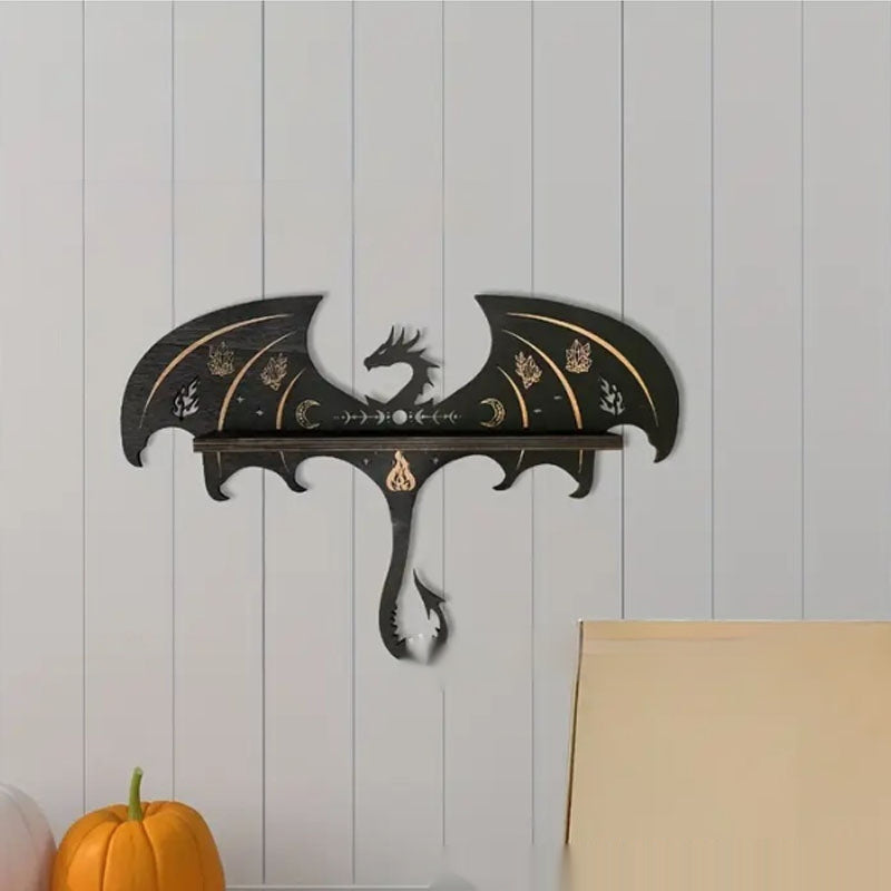 Wooden Dragon Wall Decoration Home Hanging Ornament