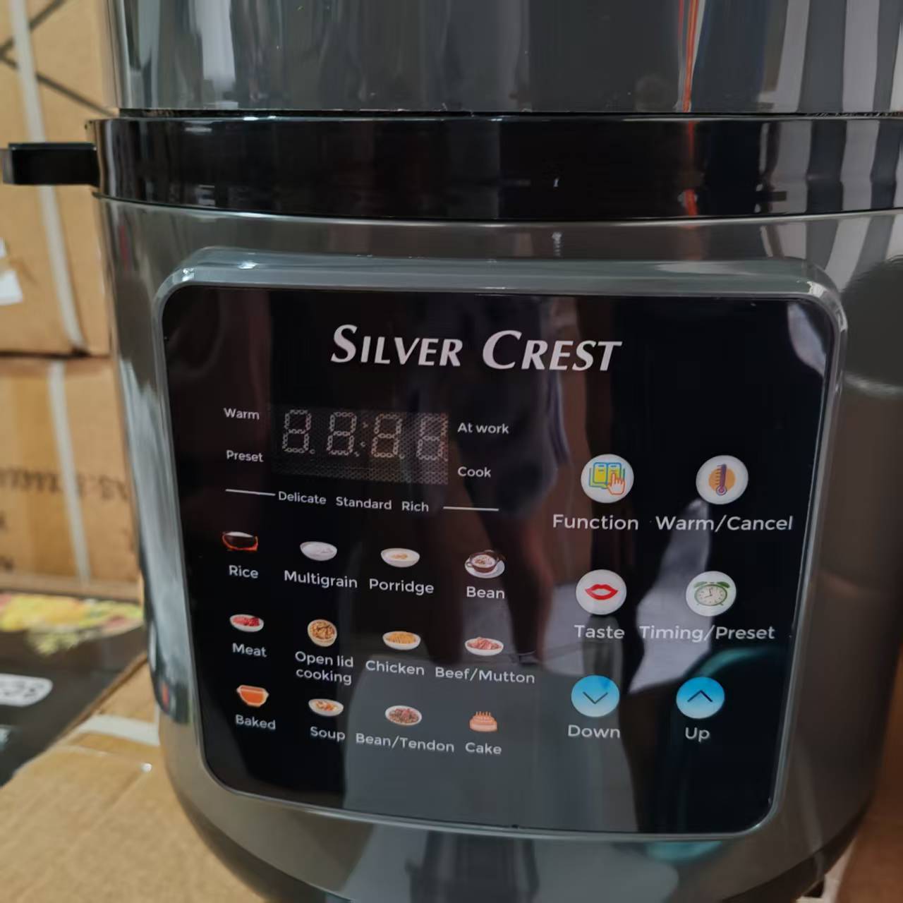 6L Automatic Electric Pressure Cooker For Multi-Function Cooking