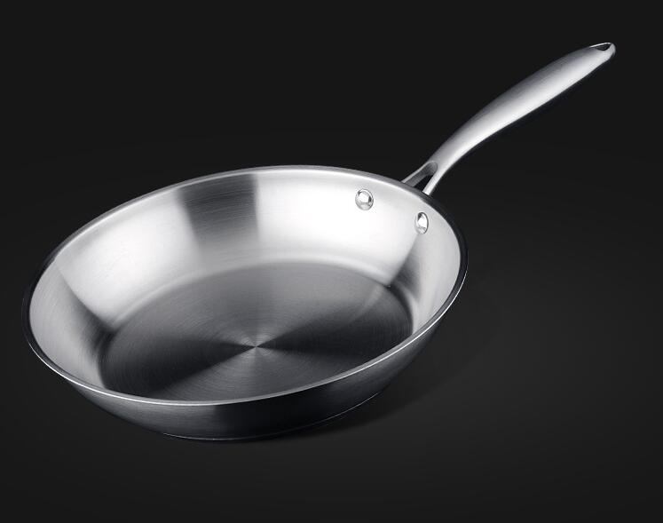 Stainless Steel Frying Pan Kitchen Cookware