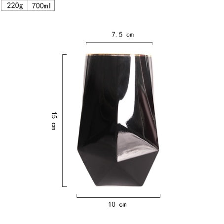 Elegant Goblet Glass For Model Room Display Decor