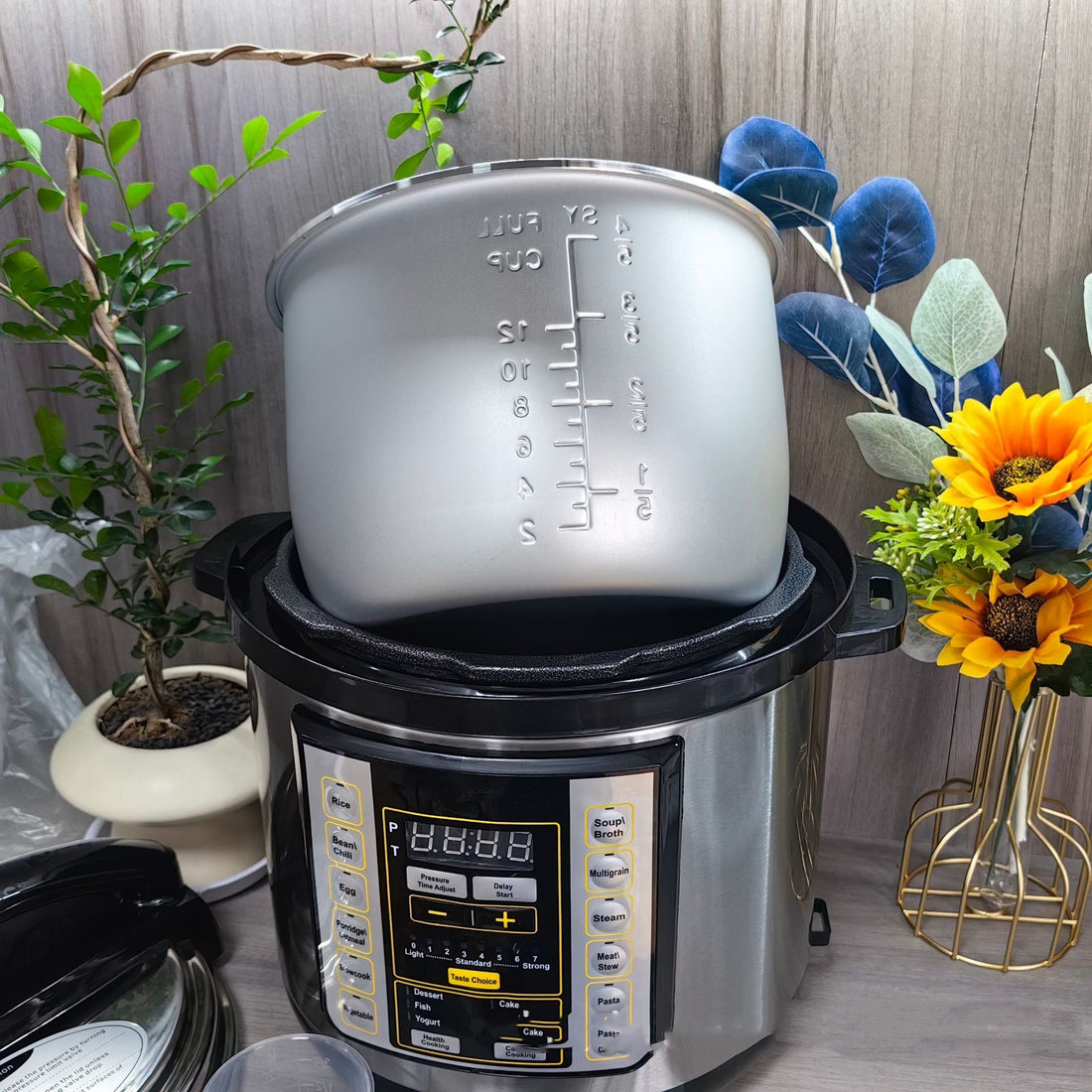 6L Electric Multi-Functional Pressure Rice Cooker Large Capacity