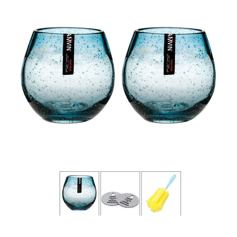 Lead-free Glass Pure Handmade Jadeite Wine Glass