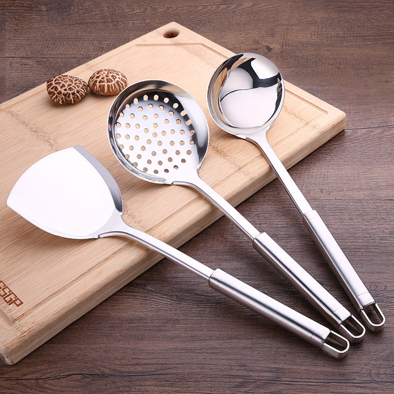 Stainless Steel Kitchen Cooking Spoon Spatula Ladle Set