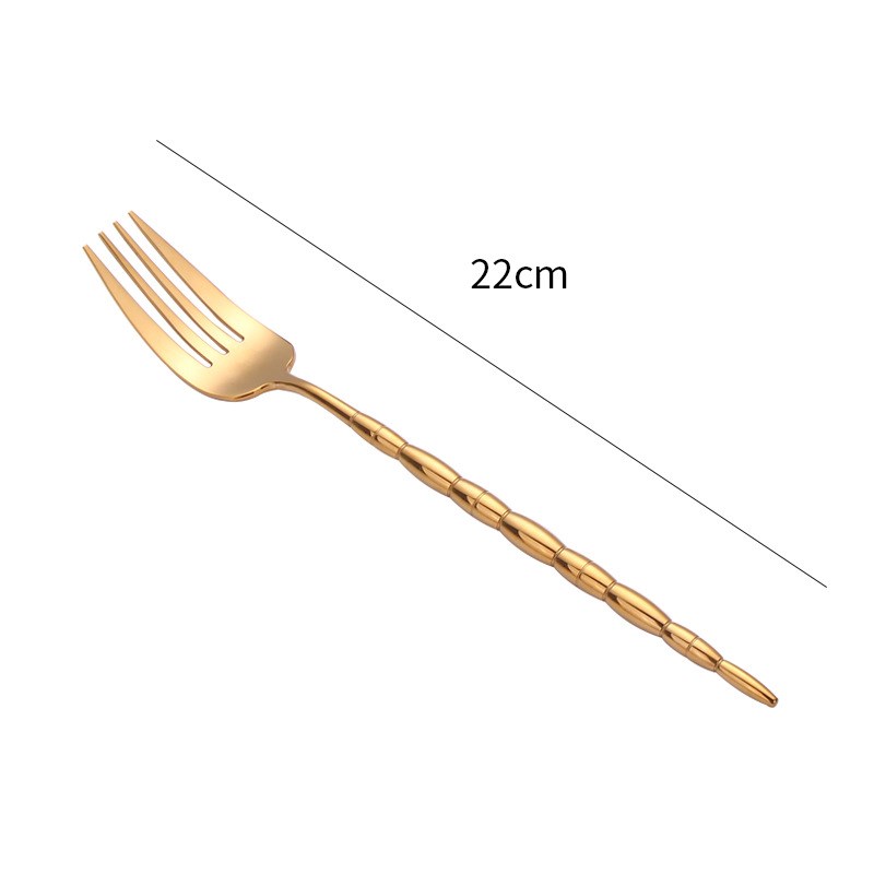 Stainless Steel Western Cutlery Set Steak Knife Spoon Tableware