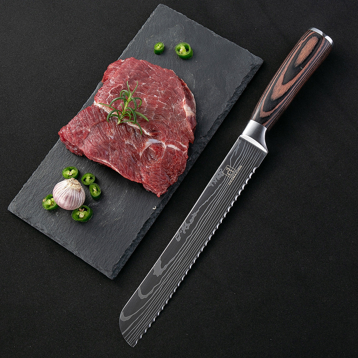 Chef Kitchen Knife Set Cleaver Slicing Meat Knife Set