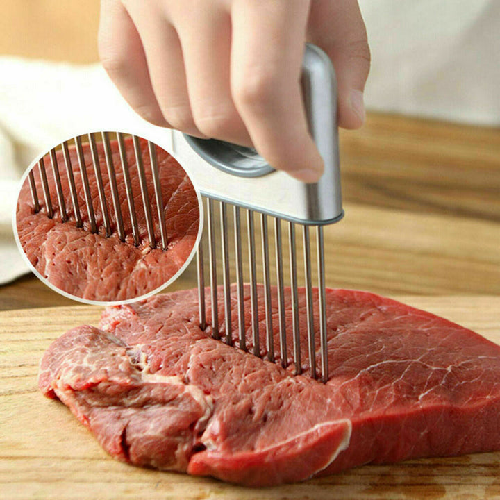 Stainless Steel Onion Tomato Vegetable Slicer Kitchen Tool