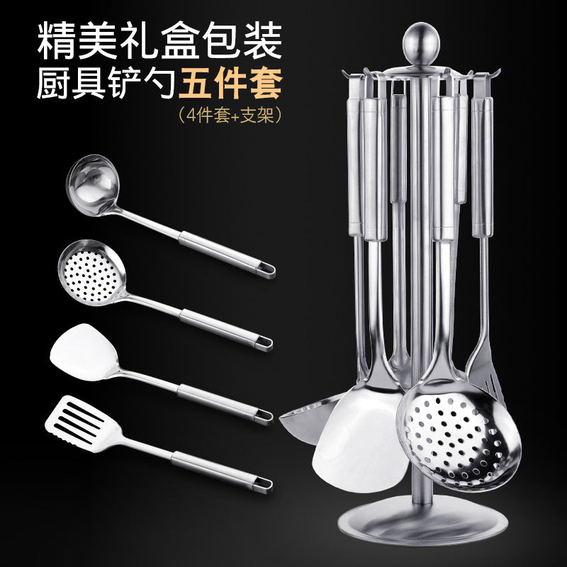 Stainless Steel Kitchen Cooking Spoon Spatula Ladle Set
