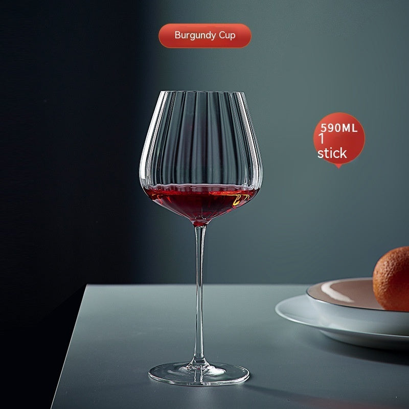 Rainbow Crystal Elegant Burgundy Style Glass Drinkware