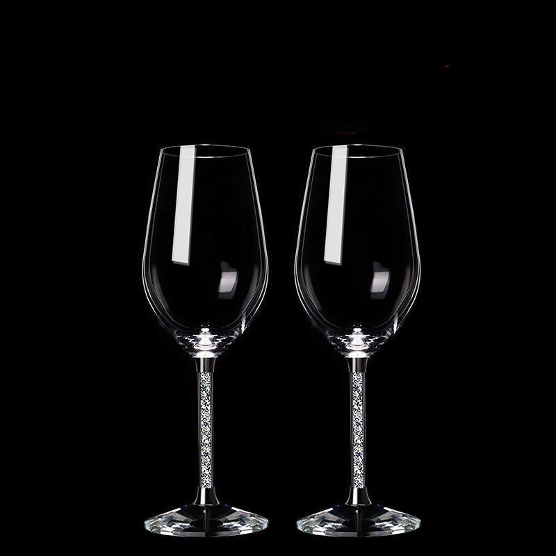 Diamond Design Lead Free Crystal Elegant Glass