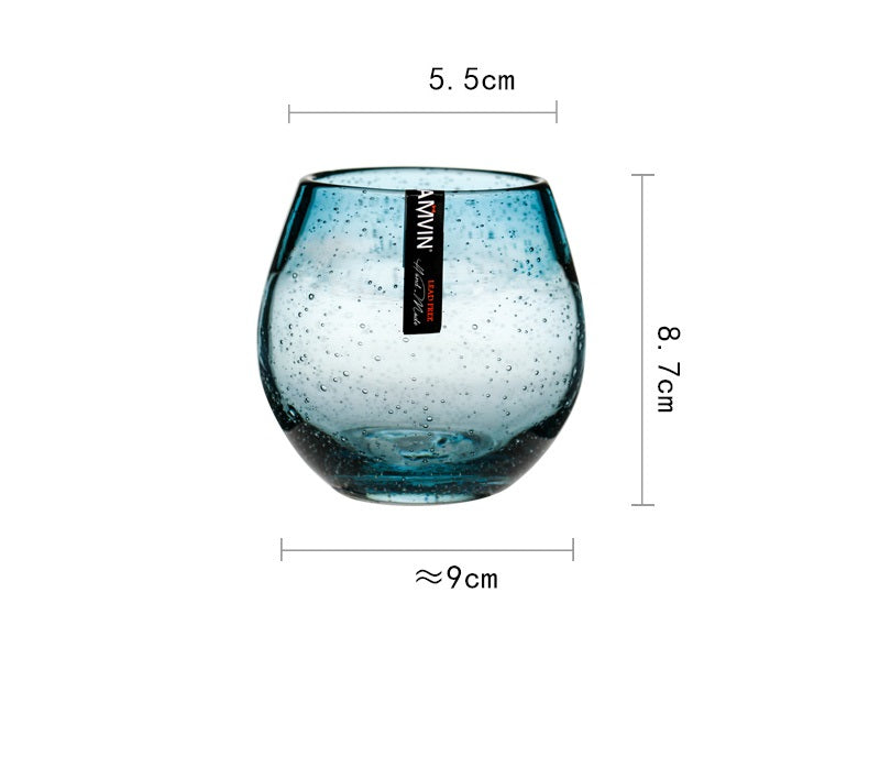 Lead-free Glass Pure Handmade Jadeite Wine Glass