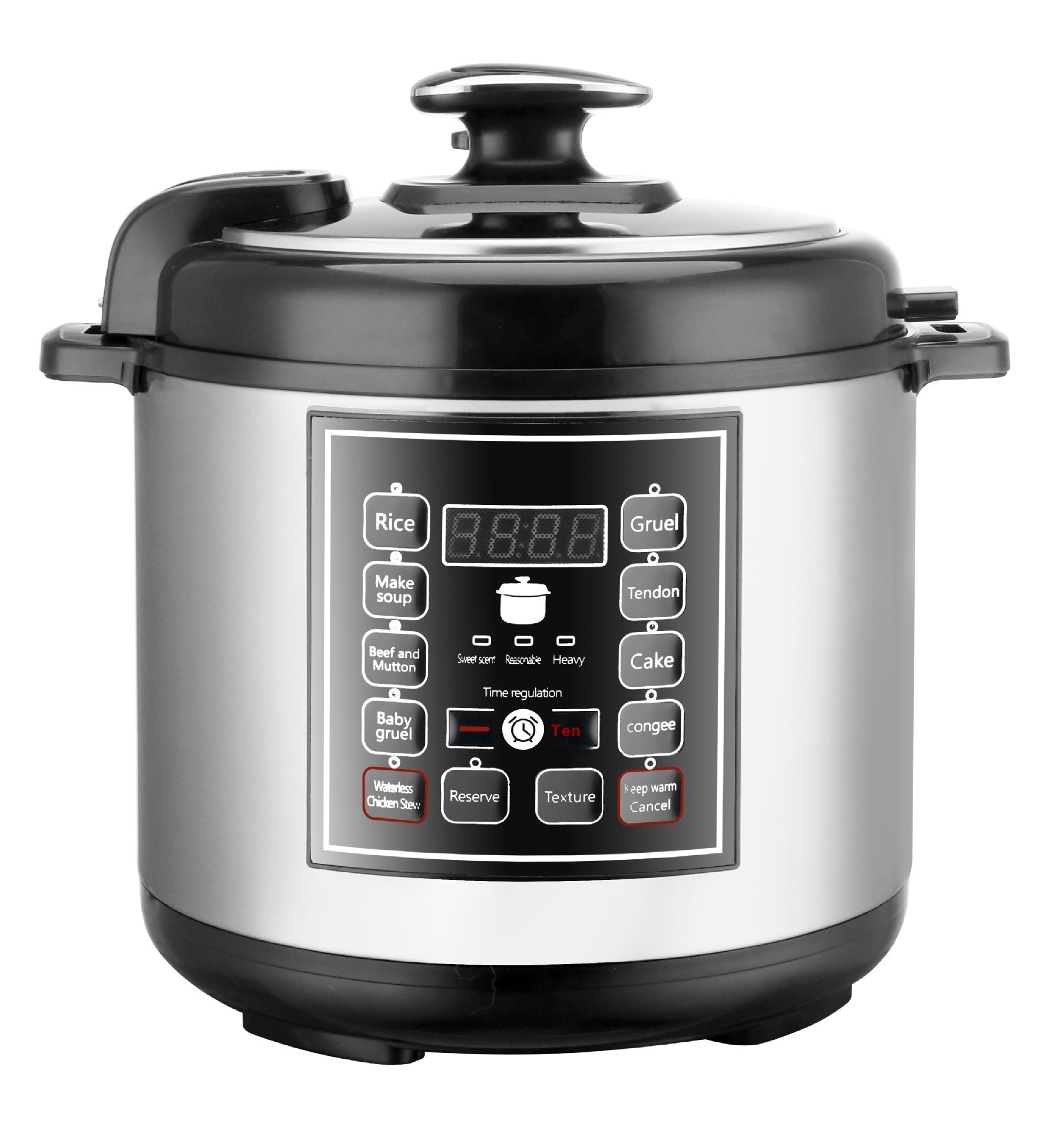 5L Multi-Function Electric Pressure Rice Cooker With Timer