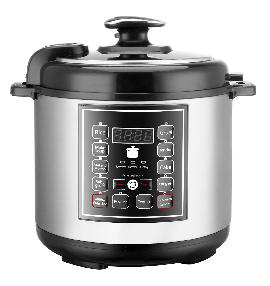 5L Multi-Function Electric Pressure Rice Cooker With Timer