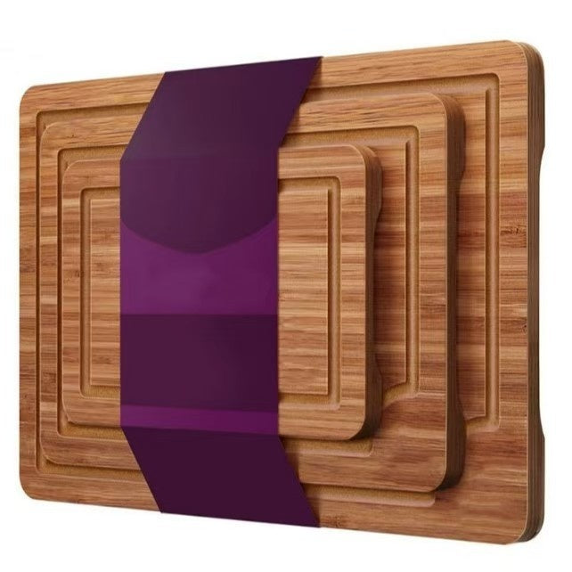 3 Piece Kitchen Cutting Board Set For Food Preparation
