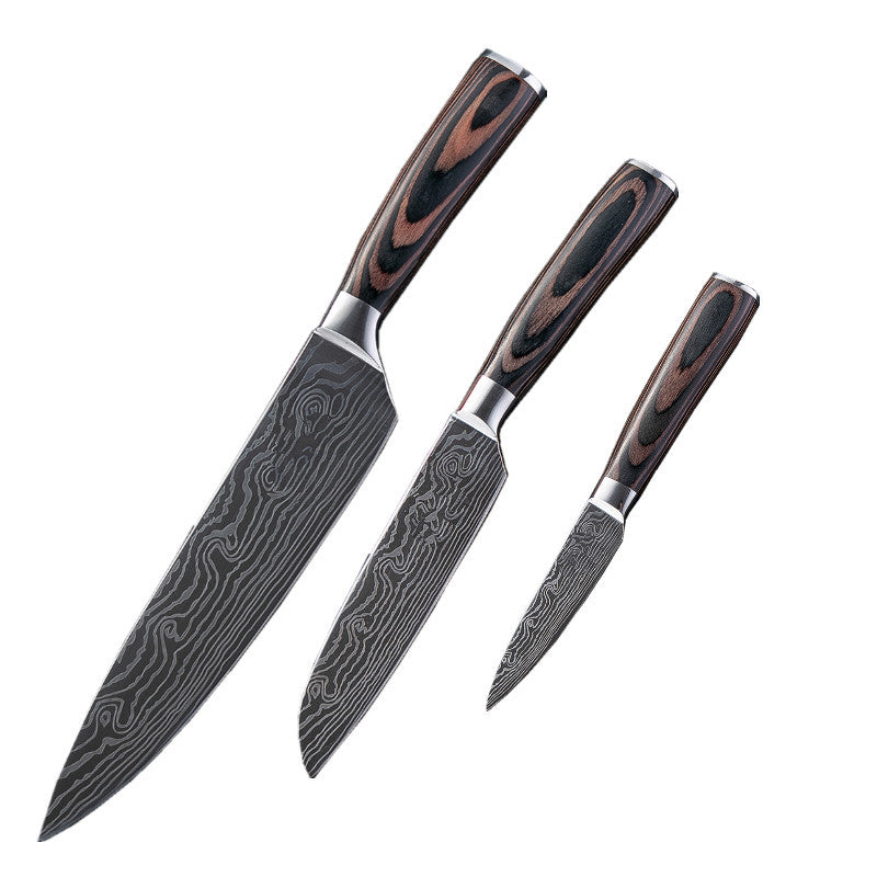 Chef Kitchen Knife Set Cleaver Slicing Meat Knife Set