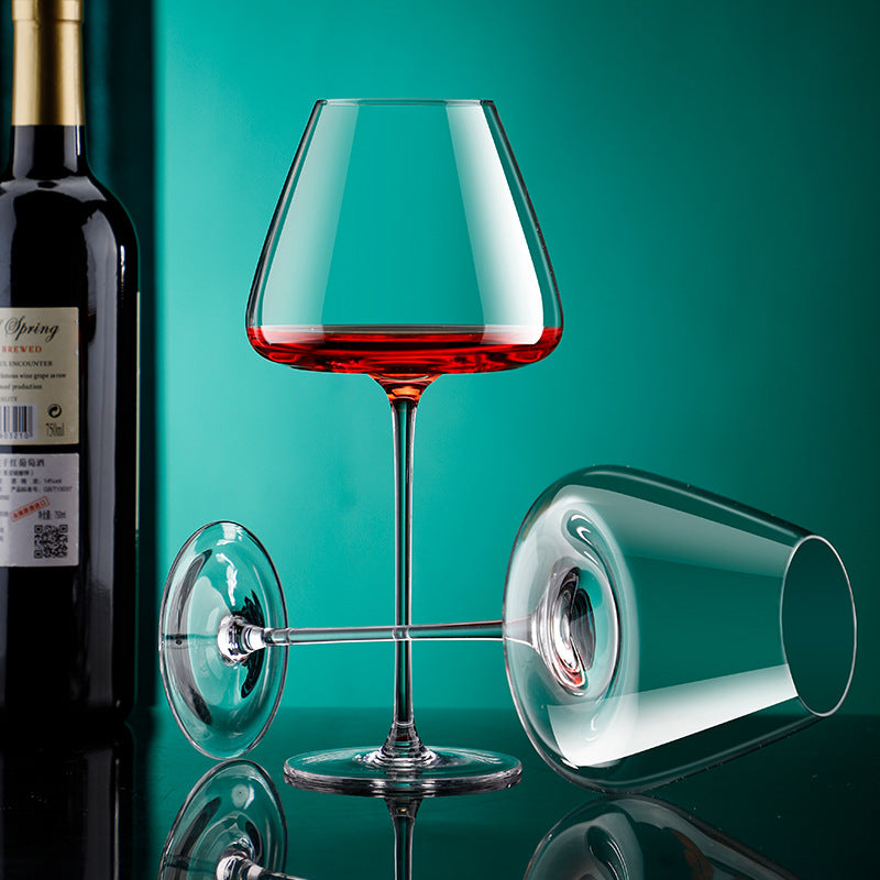 Crystal Goblet Elegant Stem Glass Drinkware